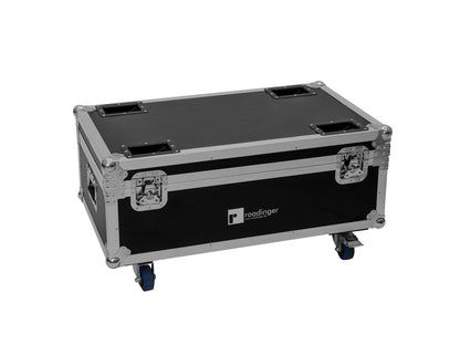 Roadinger Flightcase 4x LED CLS-18 QCL RGB/WW mit Rollen – Ansicht 2