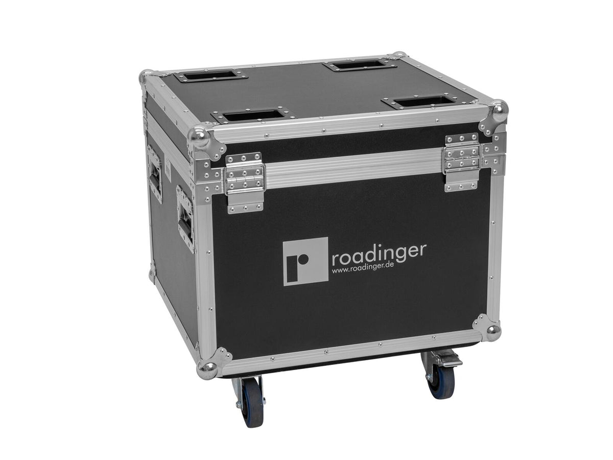 Roadinger Flightcase 2x EYE-1940 mit Rollen – Ansicht 3