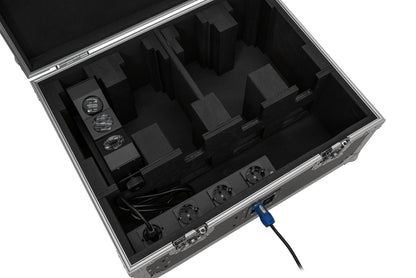 Roadinger Flightcase 4x AKKU MBT-3 mit Rollen und Ladefunktion – Ansicht 5