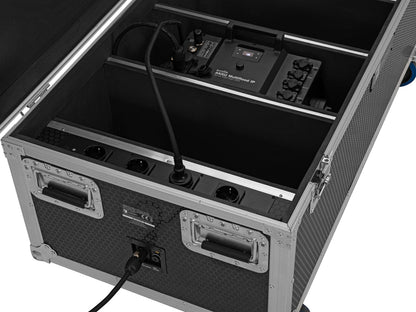 Roadinger Flightcase 4x AKKU Multiflood IP 18x10W RGBW Wash CRMX mit Ladefunktion – Ansicht 6