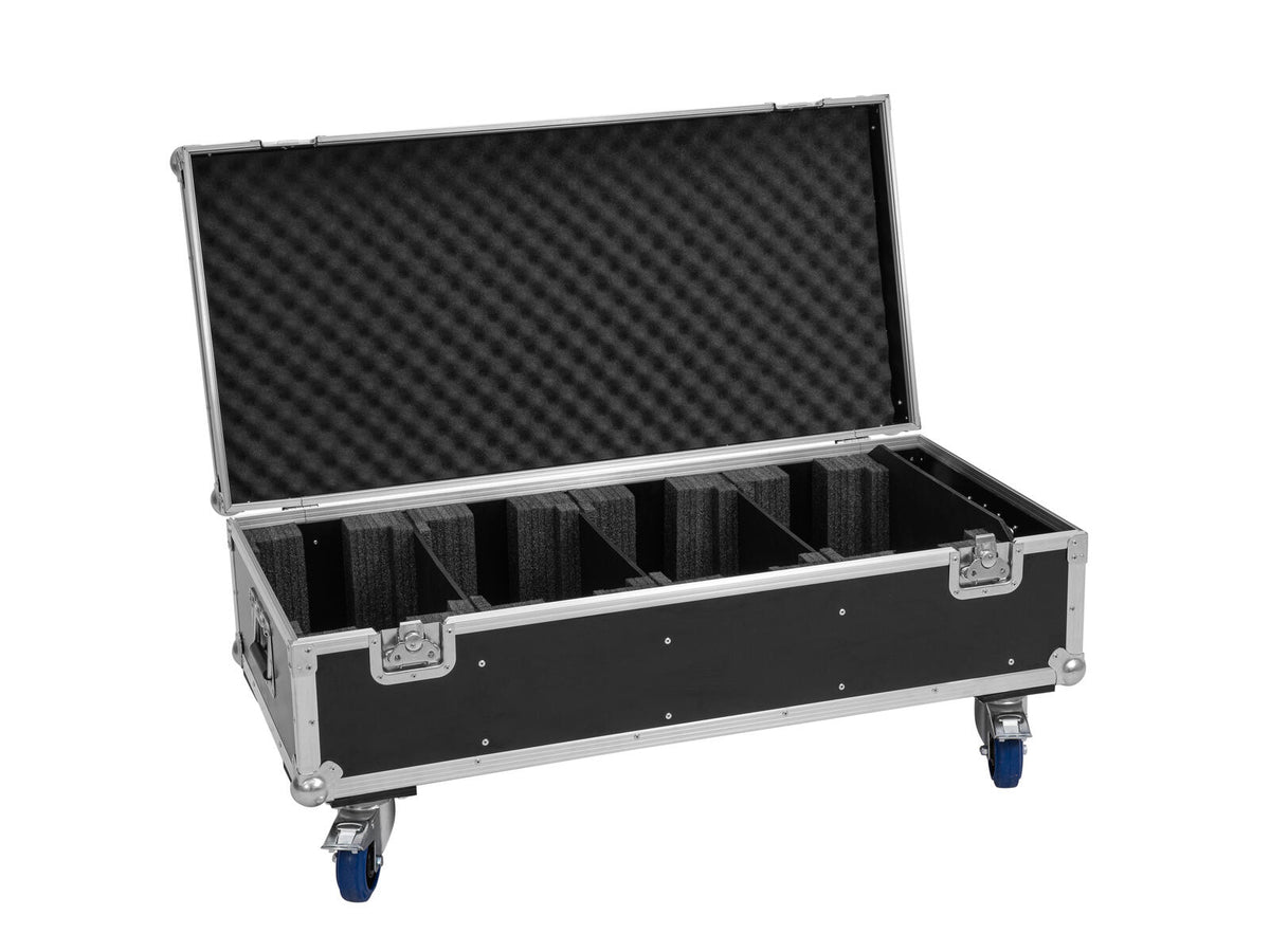 Roadinger Flightcase 4x PLL-576 CW/WW mit Rollen