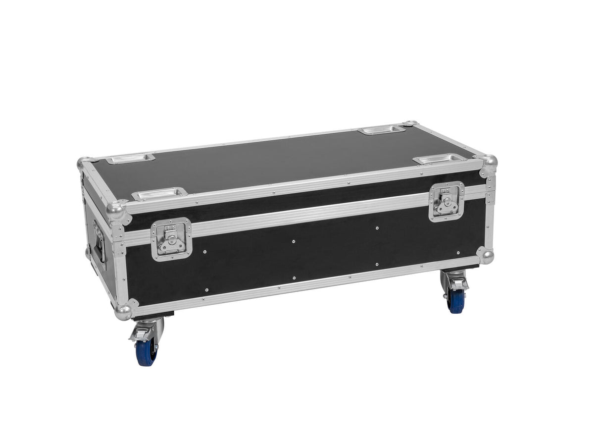 Roadinger Flightcase 4x PLL-576 CW/WW mit Rollen – Ansicht 2