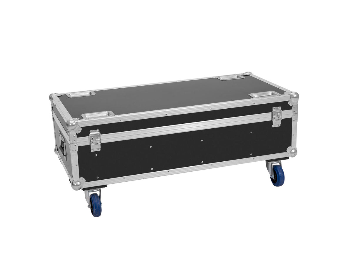 Roadinger Flightcase 4x PLL-576 CW/WW mit Rollen – Ansicht 3