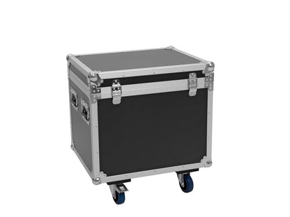 Roadinger Flightcase 4x Pixel Matrix Panel 5x5 RGB/WW mit Rollen – Ansicht 3