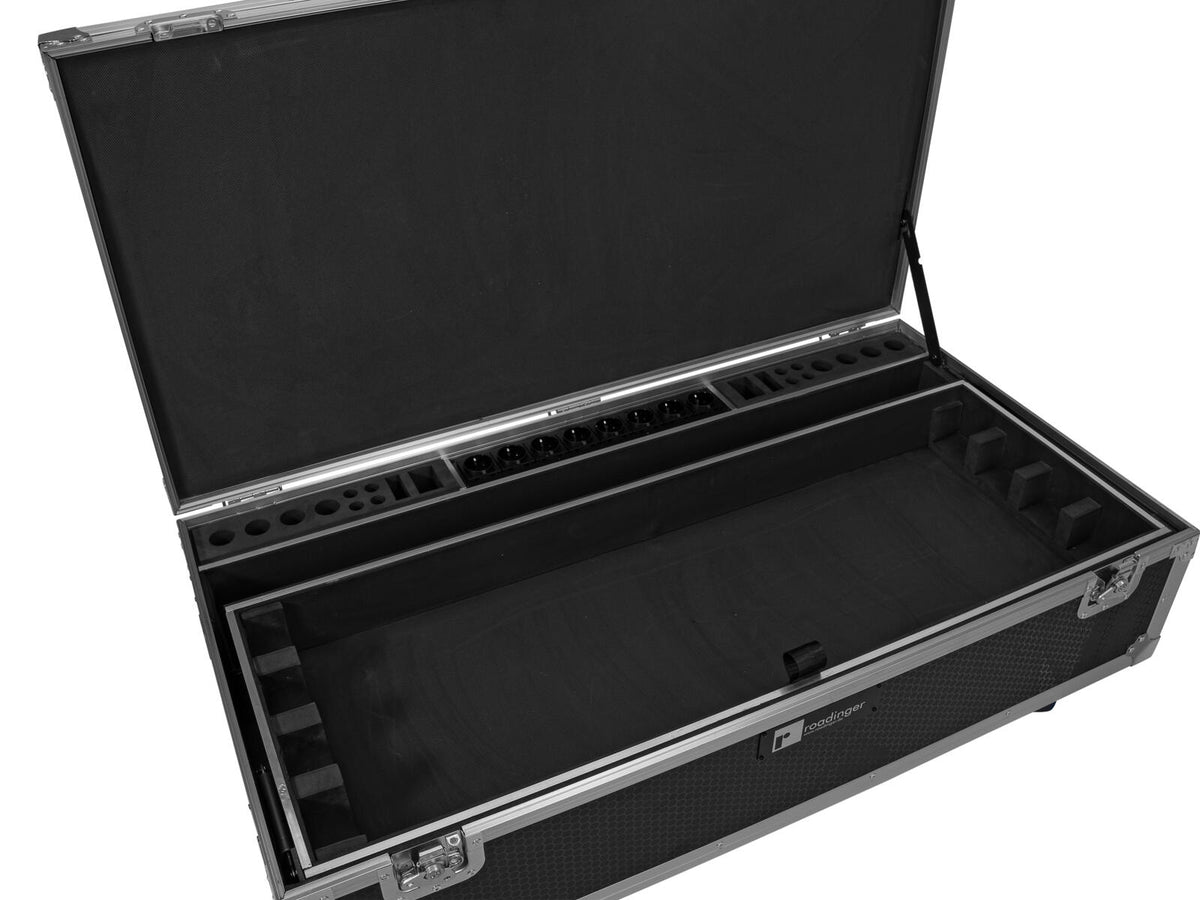 Roadinger Flightcase 8x AKKU IP Pixel Tube 360° PRO CRMX mit Ladefunktion und Rollen – Ansicht 6