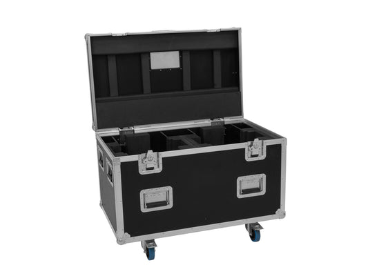 Roadinger Flightcase Highline 2x DMH-380 mit Rollen