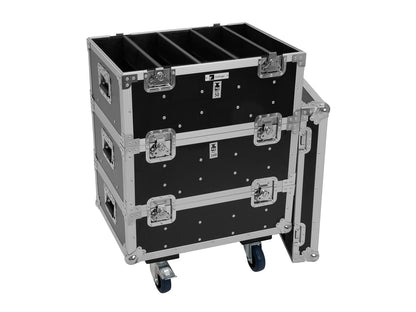 Roadinger Flightcase 8x IP PIX Strobe RGB CW+WW mit Rollen – Ansicht 9