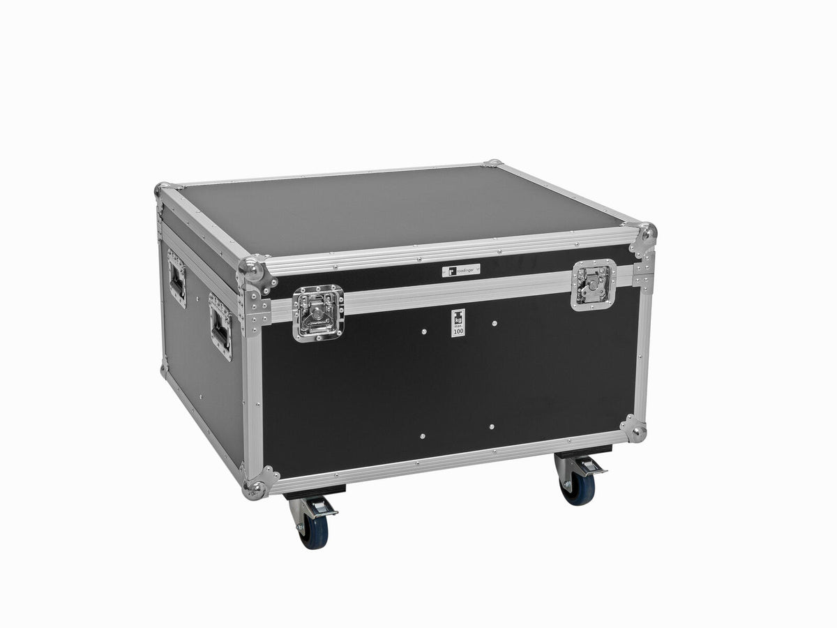 Roadinger Flightcase 4x THA-100F MK3 mit Rollen – Ansicht 2