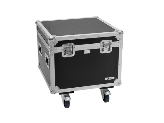 Roadinger Flightcase PRO 2x IP Mega SWING mit Rollen – Ansicht 2