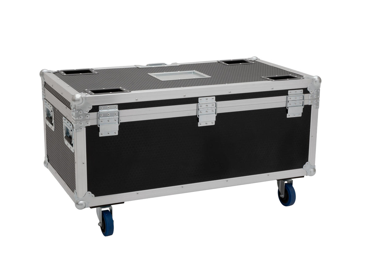 Roadinger Flightcase 4x Multiflood IP 18x10W RGBW Wash CRMX, mit Rollen MK2 – Ansicht 3