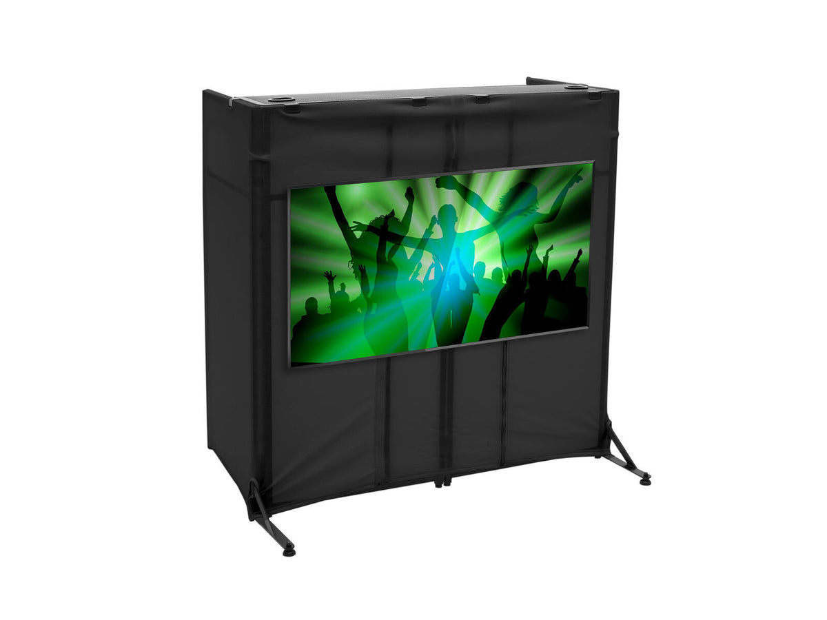 Omnitronic Mobile DJ Stand DJTV-1 inkl. Cover – Ansicht 2