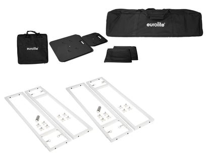 Eurolite 2x Stage Stand variabel inkl. Cover und Tasche, schwarz – Ansicht 2