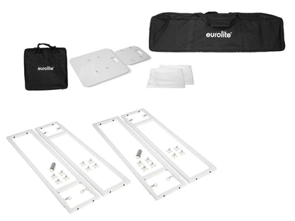 Eurolite 2x Stage Stand variabel inkl. Cover und Tasche, weiß – Ansicht 2