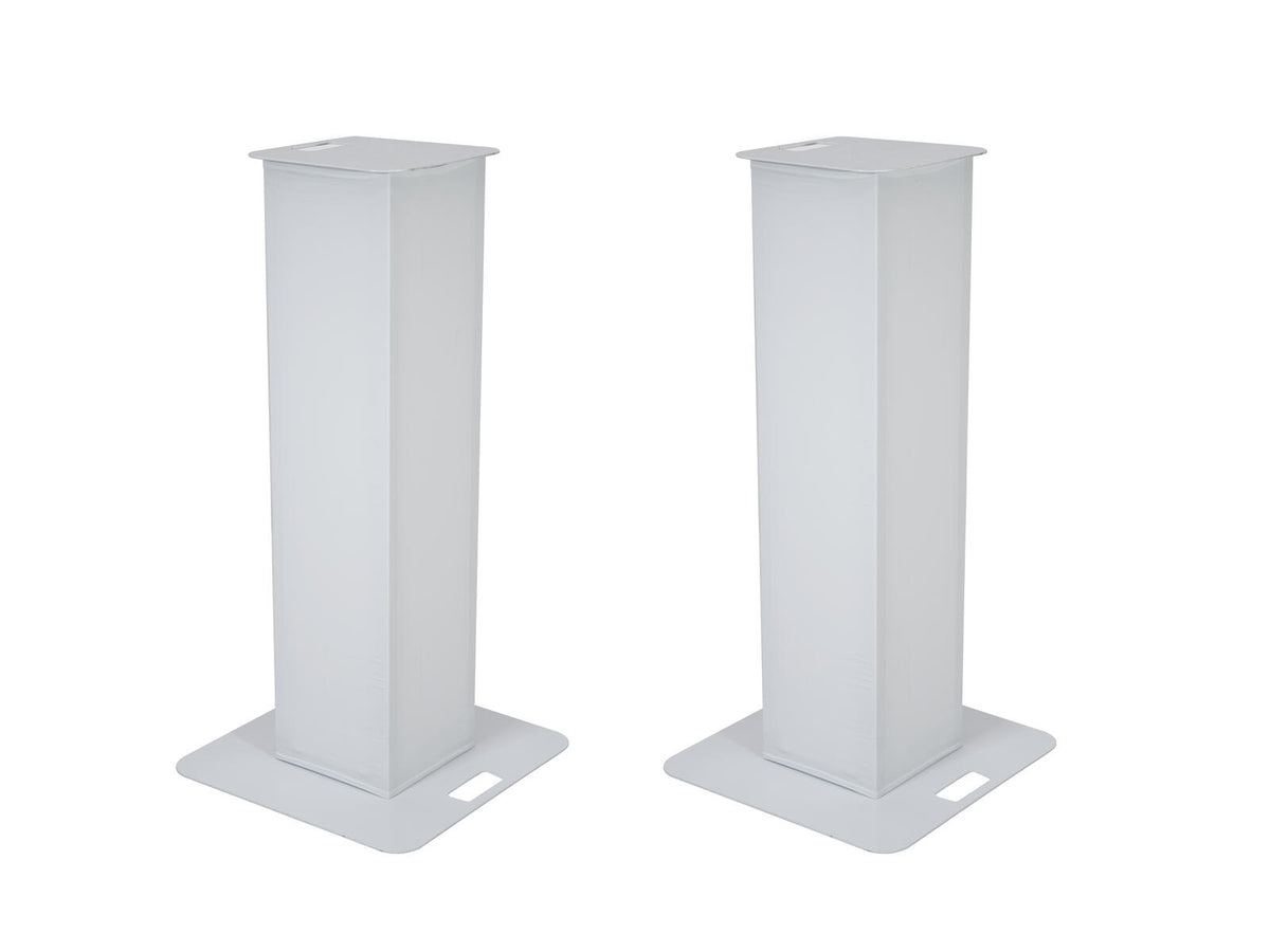 Eurolite 2x Stage Stand 150cm inkl. Cover und Tasche, weiß
