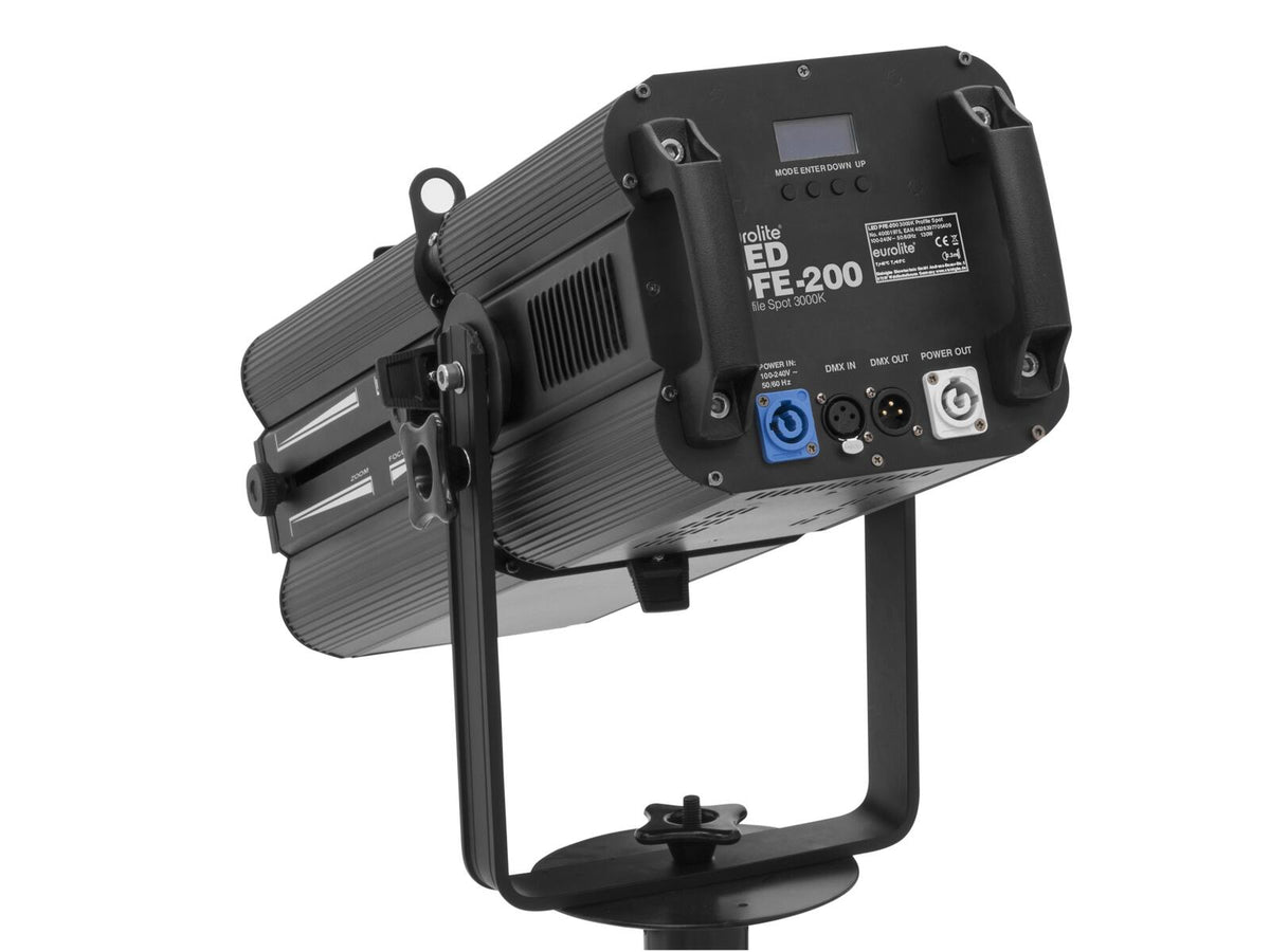 Eurolite LED PFE-200 3000K Profile Spot – Ansicht 3