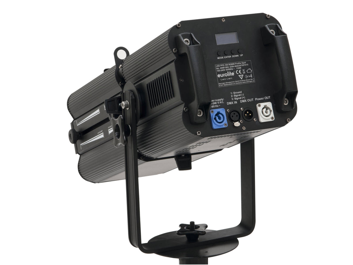 Eurolite LED PFE-100 RGBW Profile Spot – Ansicht 3