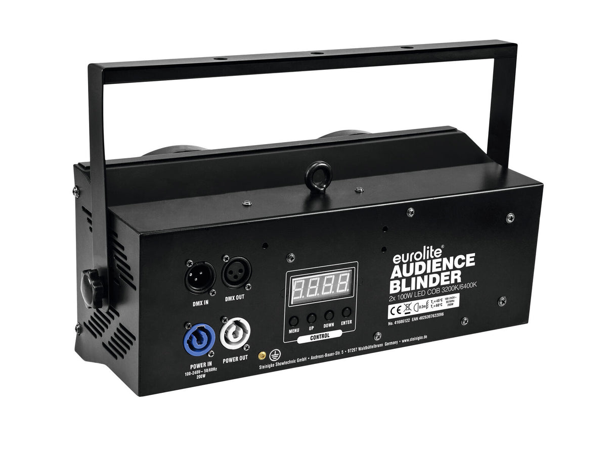 Eurolite Audience Blinder 2x100W LED COB CW/WW – Ansicht 3
