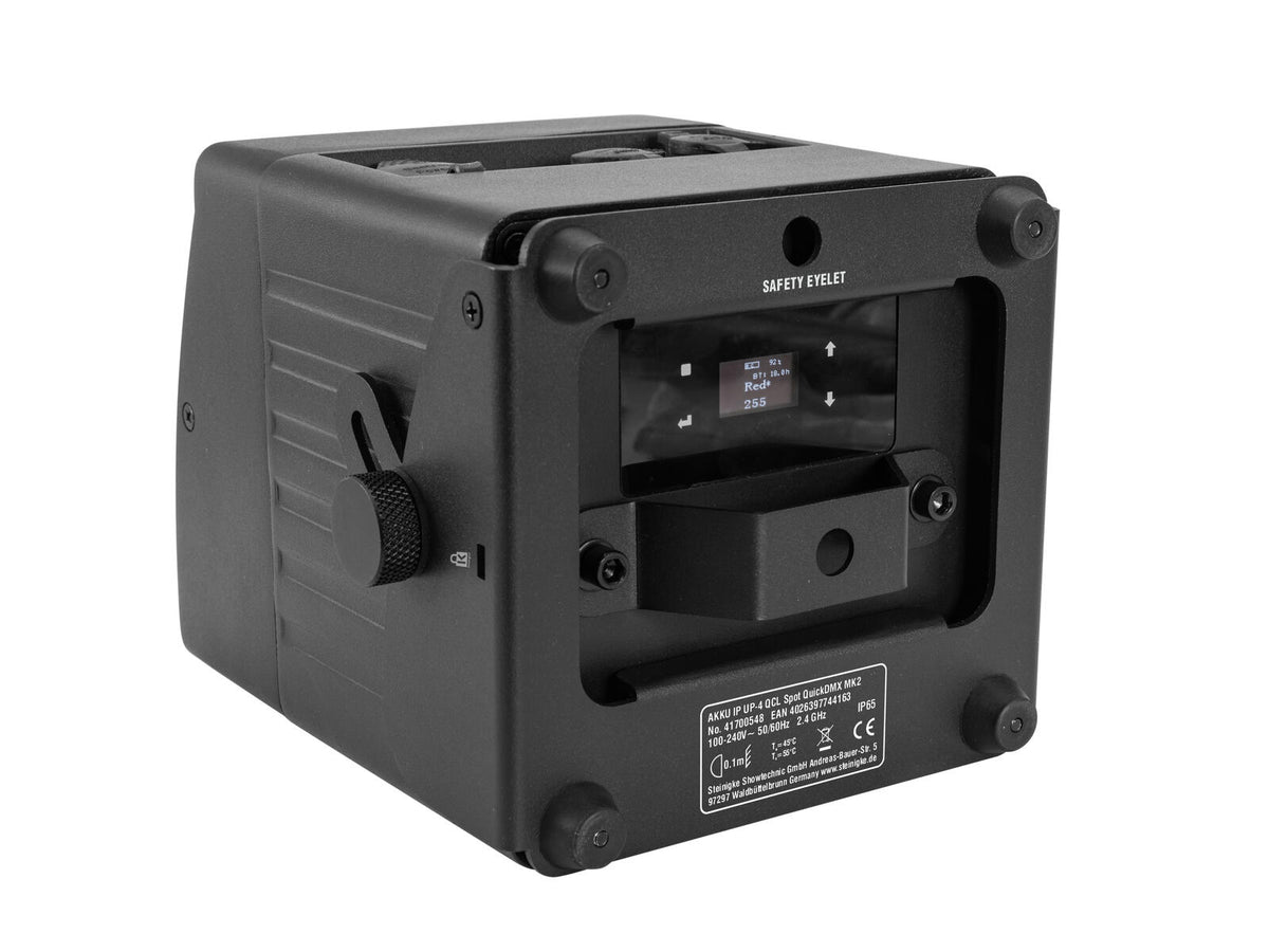 Eurolite AKKU IP UP-4 QCL Spot QuickDMX MK2 – Ansicht 3
