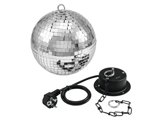 Eurolite Spiegelkugel 20cm mit MD-1015 Motor