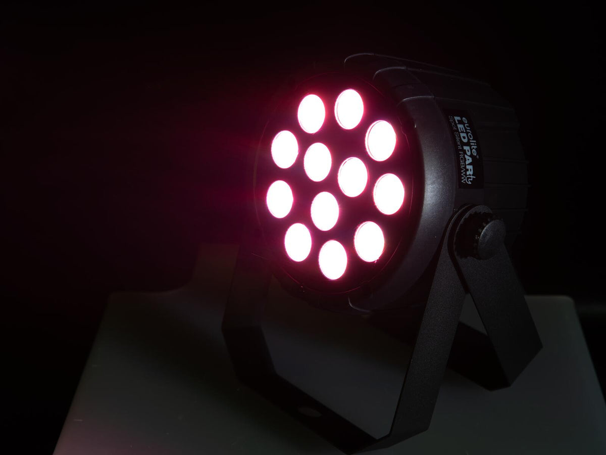 Eurolite Set 4x LED PARty Spot Silent RGB/WW mit Soft-Bag – Ansicht 9