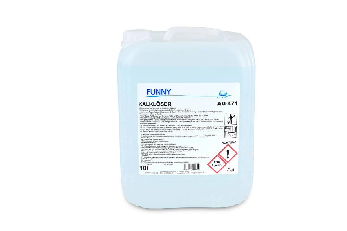 Funny Kalklöser, 10 Liter im Kanister, geeignet für den Lebensmittelbereich