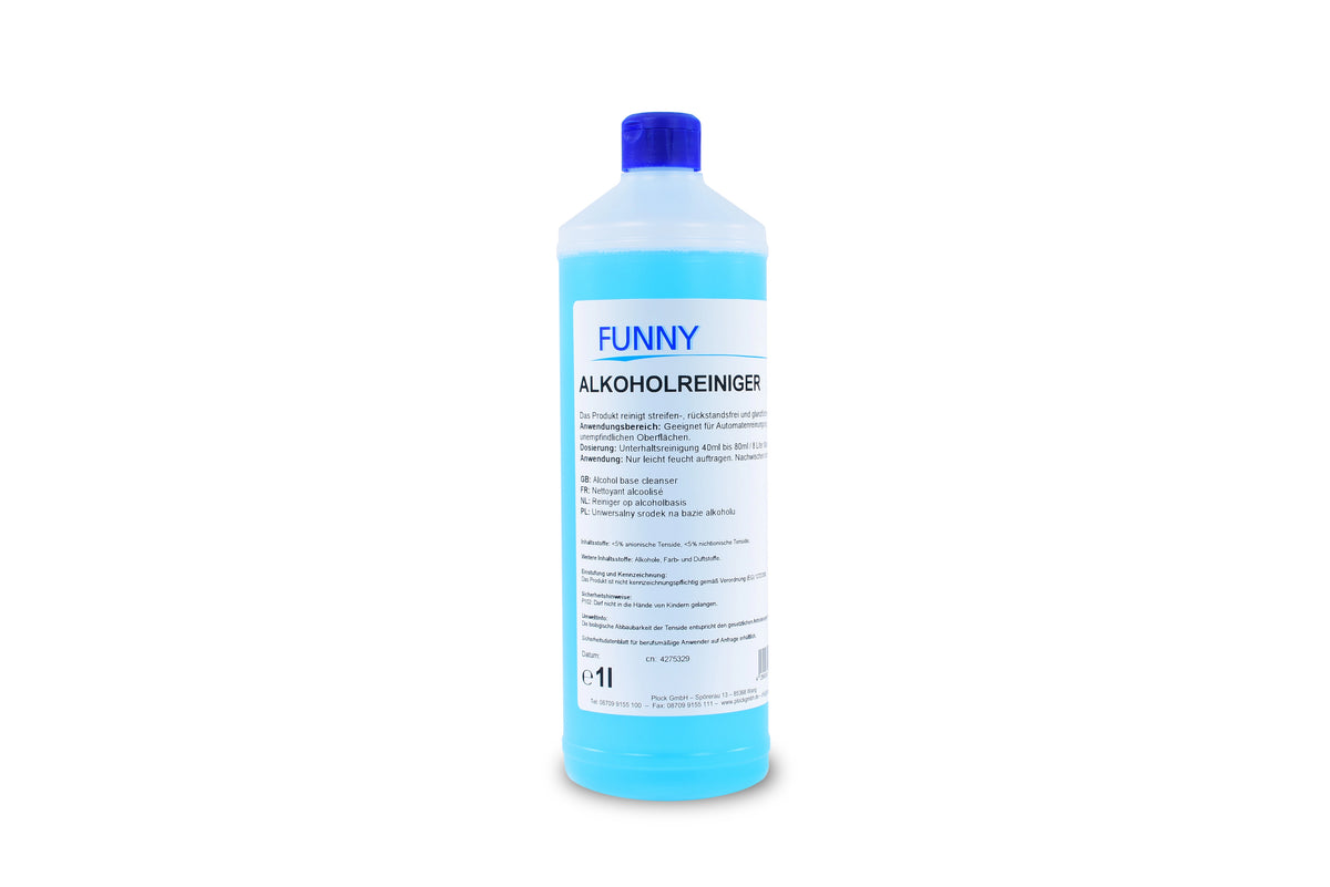 Funny Alkoholreiniger, 12 x 1 Liter