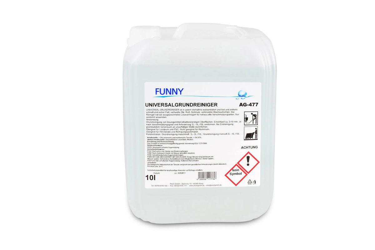 Funny Universal Grundreiniger im 10 Liter Kanister, für Linoleum und PVC geeignet