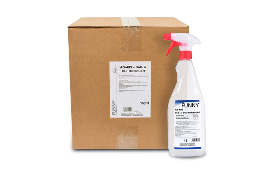 Funny Bad- und Duftreiniger, 15 x 1 l Sprühflasche