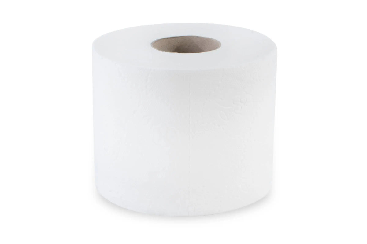 Funny Toilettenpapier 2-lagig, 500 Blatt, Zellstoff weiß, 10 x 4 Rollen