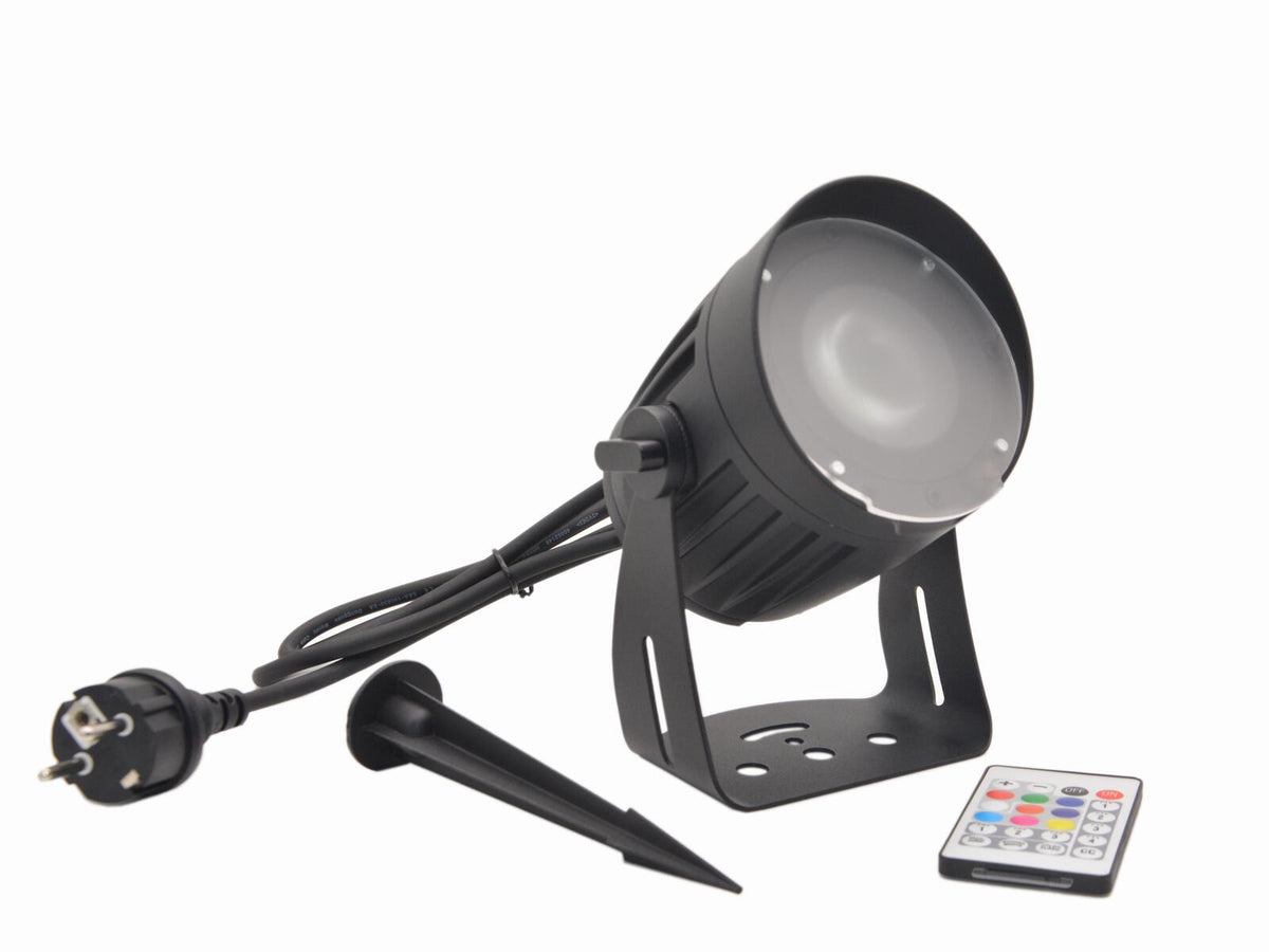 Eurolite LED Outdoor Spot 15W RGBW QuickDMX mit Erdspieß – Ansicht 4