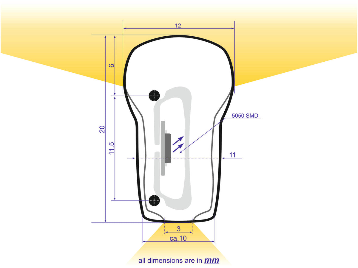 Eurolite LED Neon Flex 230V Slim neutralweiß 100cm – Ansicht 2