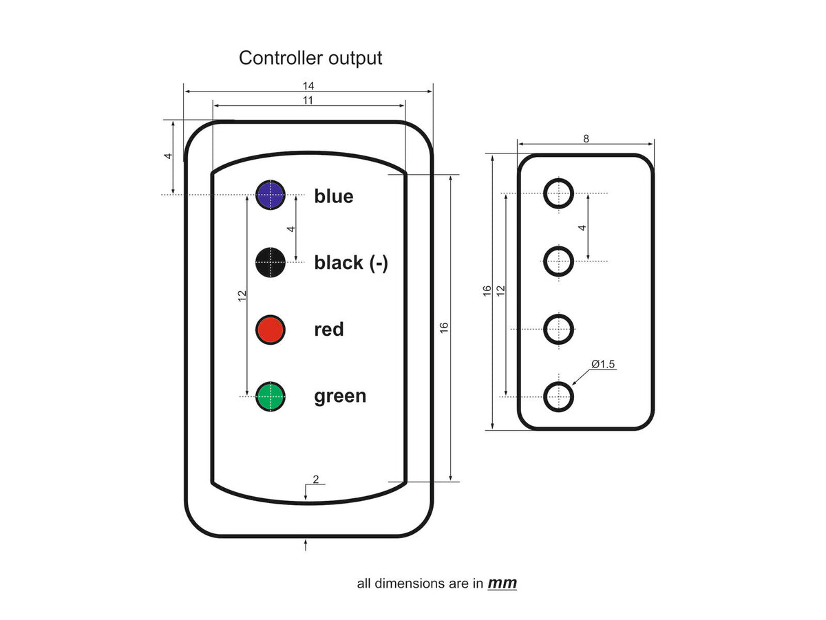 Eurolite Controller PRO mit DMX für LED Neon Flex 230V Slim RGB – Ansicht 5