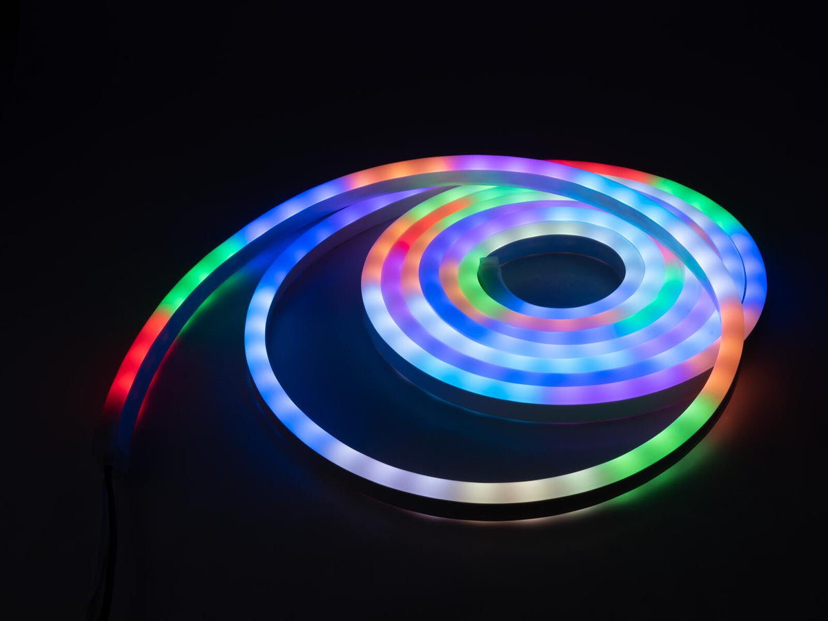 Eurolite LED Pixel Neon Flex 12V RGB 5m mit IR Set – Ansicht 3