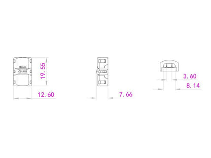 Eurolite LED Strip Verbinder 2Pin 8mm – Ansicht 3