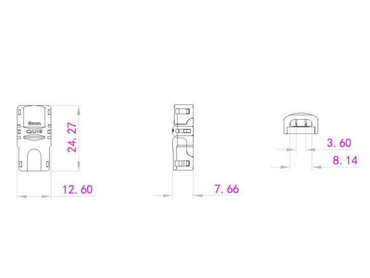 Eurolite LED Strip Einspeiser 2Pin 8mm – Ansicht 4