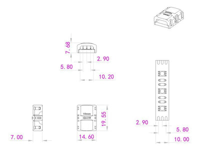 Eurolite LED Strip Verbinder 3Pin 10mm – Ansicht 3