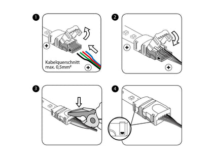 Eurolite LED Strip flexibler Verbinder 5Pin 12mm – Ansicht 3