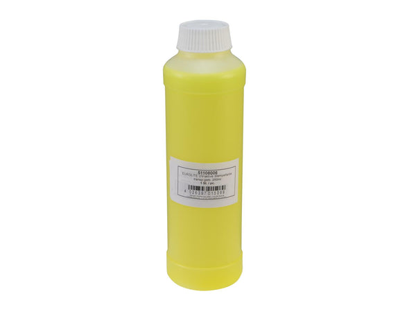 Eurolite UV-aktive Stempelfarbe, transparent gelb, 250ml