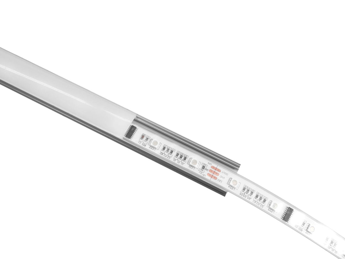 Eurolite U-Profil 20mm für LED Strip silber 2m – Ansicht 5
