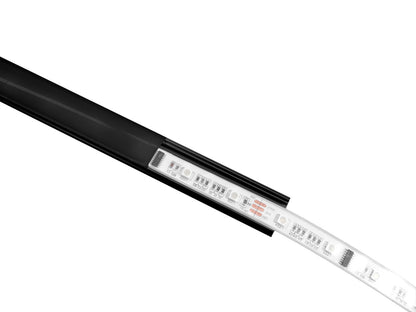 Eurolite U-Profil 20mm für LED Strip schwarz 2m – Ansicht 5