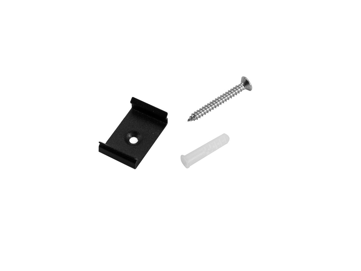 Eurolite Halterung für U-Profil 20mm Metall sw