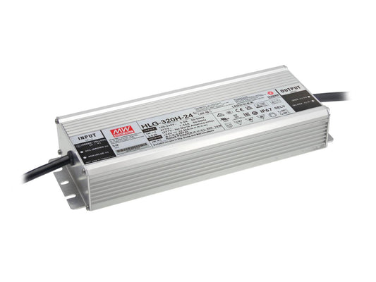 Mean Well LED-Netzteil 320W / 24V IP67 HLG-320H-24
