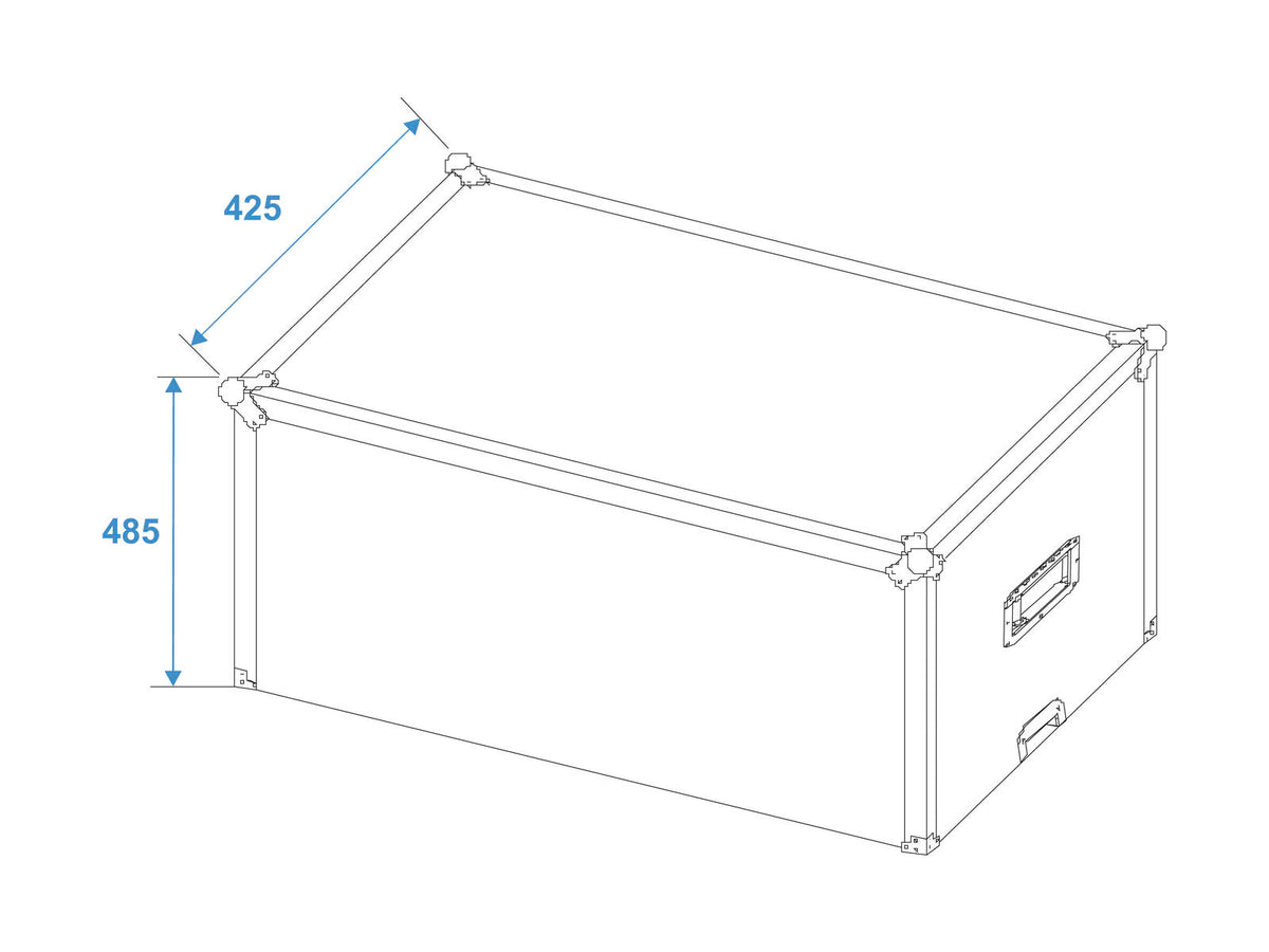 Roadinger Flightcase ICE-100/ICE-101 – Ansicht 4