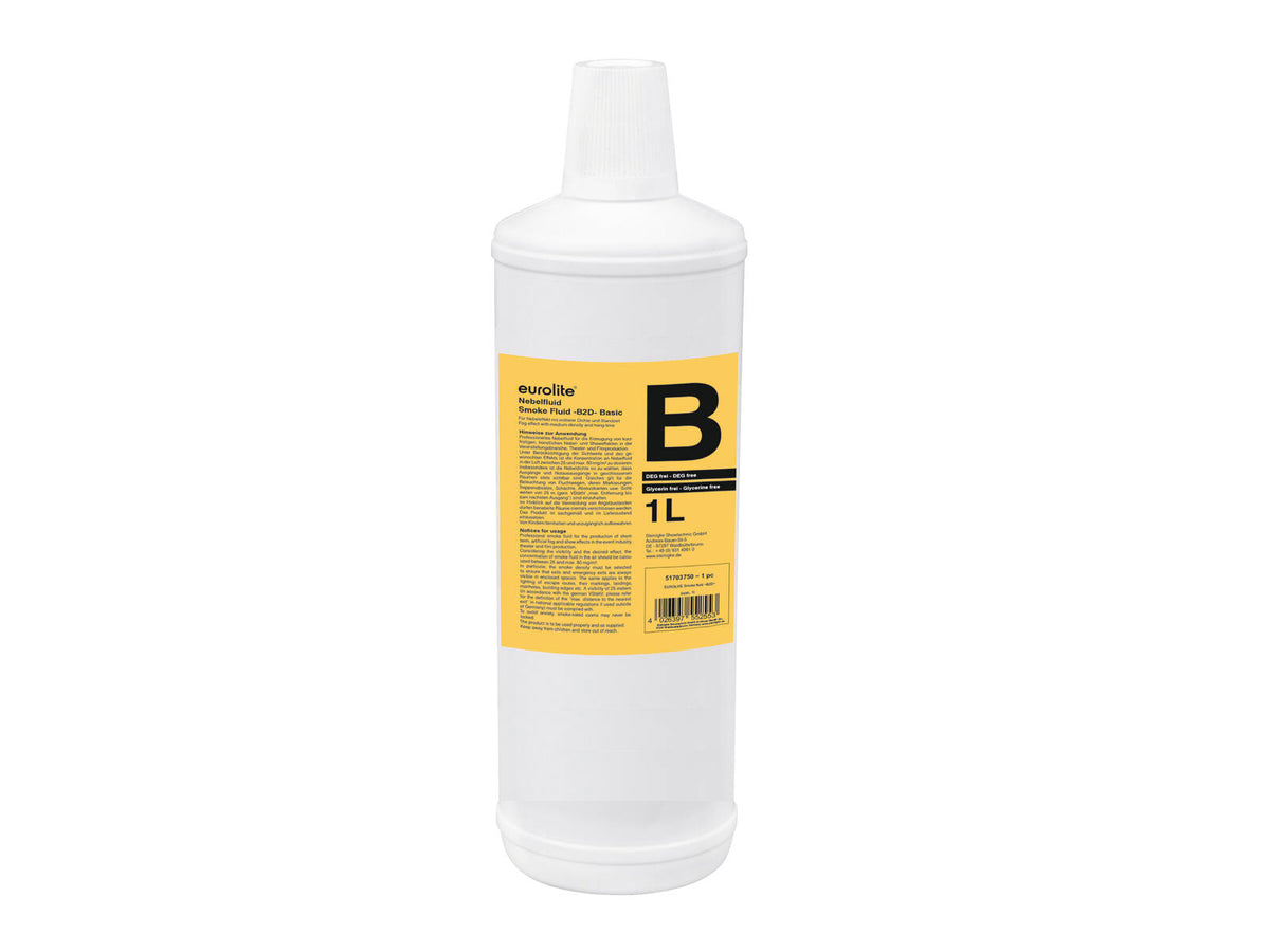 Eurolite SMOKE FLUID -B2D- Basic, 1l Nebelfluid