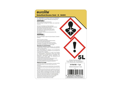 EUROLITE Smoke Fluid -B- Basic, 5l Nebelfluid