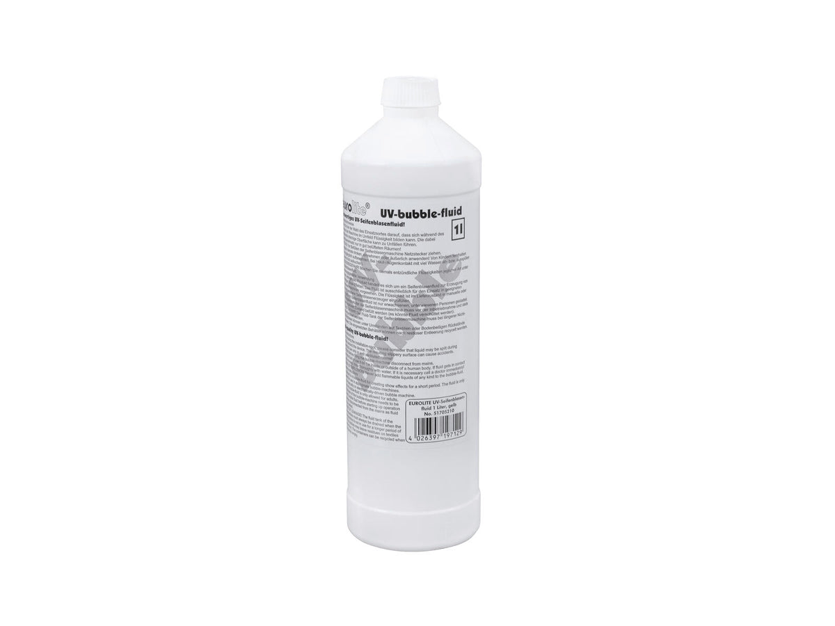 Eurolite UV-Seifenblasenfluid 1l gelb – Ansicht 3
