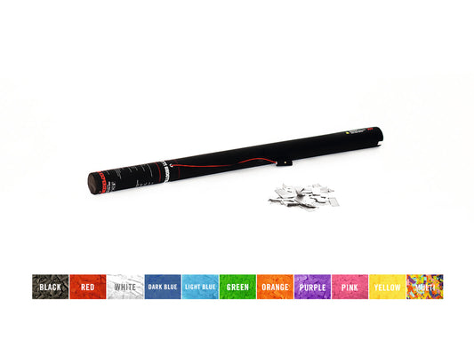 TCM FX Konfetti-Ladung elektrisch 80cm, weiß/silber – Ansicht 2