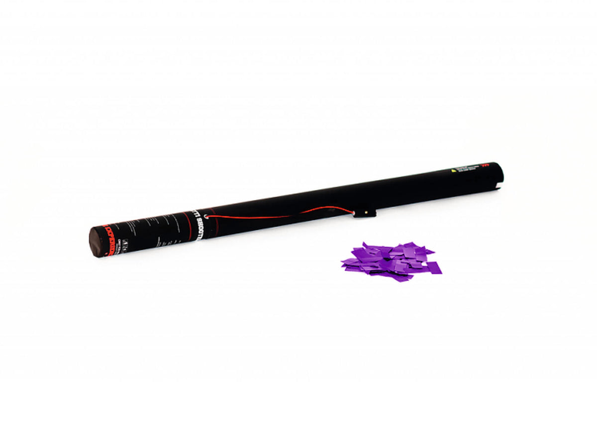 TCM FX Konfetti-Ladung elektrisch 80cm, lila