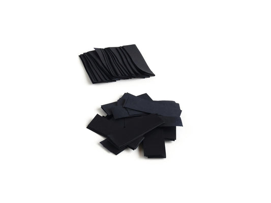 TCM FX Slowfall Konfetti rechteckig 55x18mm, schwarz, 1kg – Ansicht 2
