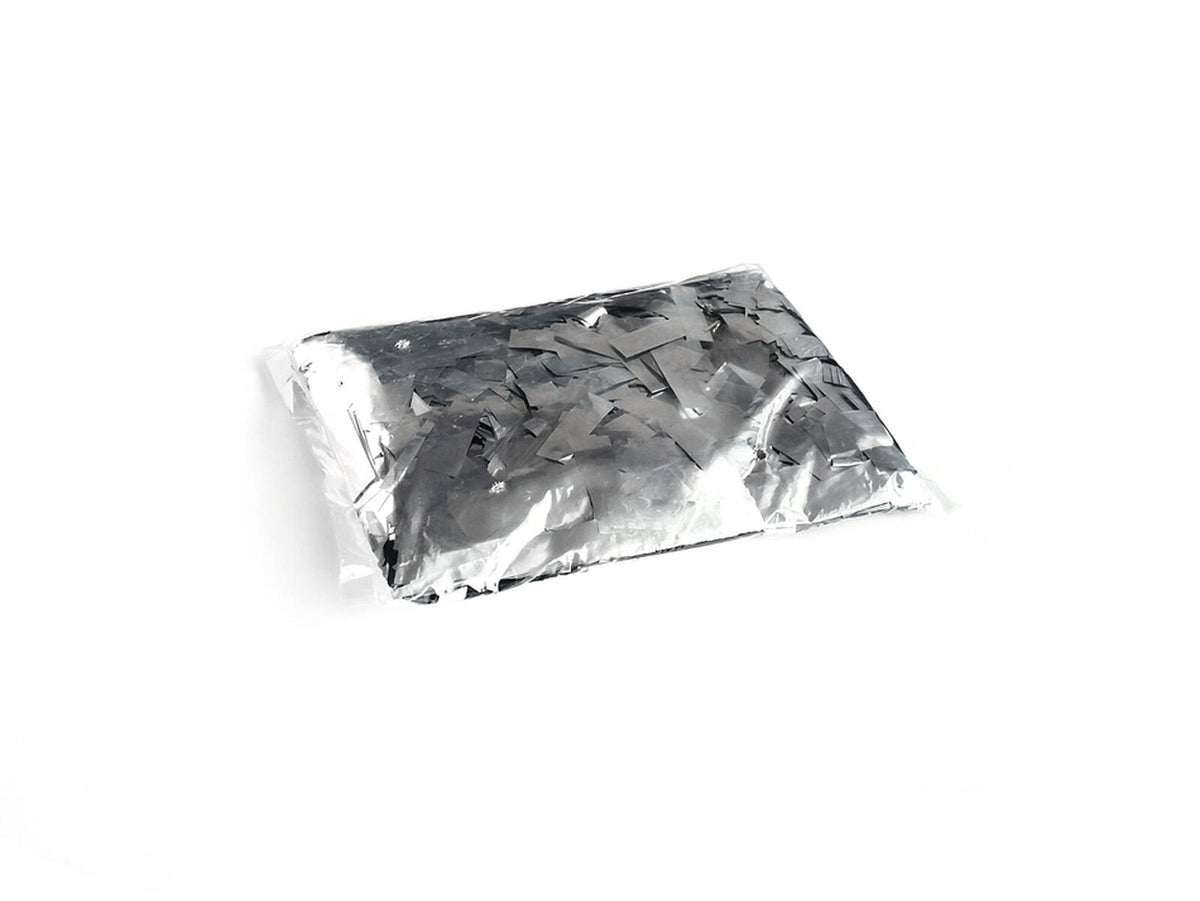 TCM FX Metallic Konfetti rechteckig 55x18mm, silber, 1kg – Ansicht 2